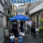 ①清水町睦町会の「コミュニティ横丁会」