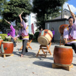 ③今年もオープニングは「蓮沼東華雅里美太鼓」のみなさんのパフォーマンス。和太鼓って、カッコイイよねー