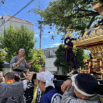 ⑫第二の休憩地点「蓮沼公園」到着