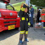 ⑧おっと、将来は消防士かな