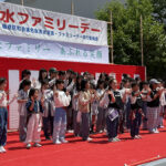 ⑯「スタジオアリア」のみなさん。6グループに分かれて、素晴らしいダンスパフォーマンスを披露してくれました