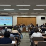 ①議会報告会会場