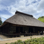 ⑨隣接する練馬区指定文化財「旧内田家住宅」。明治20年代の建物