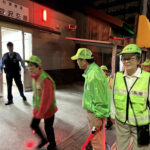 ⑦小豆沢交番前で