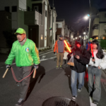 ⑤27日は、女子中学生も参加してくれました