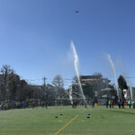 ⑮あれ、ドローンを狙っているのかな