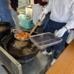 ⑪蓮沼東町会の「からあげ」が揚がったよ－