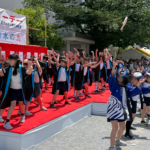 ㉒恒例となった「志村三小」のみなさんによるソーラン節