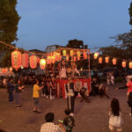 ⑥さー、みなさん、輪になって踊りましょう！